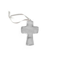 Baby Athens Cross Ornament - Side View | Bone & Brass