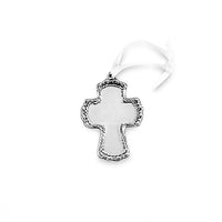 Baby Cord Cross Ornament | Bone & Brass