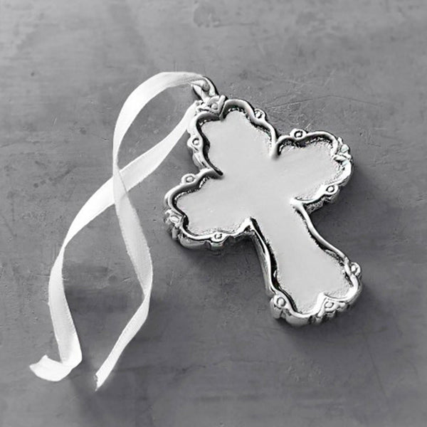 Baby Princess Cross Ornament - Detail View | Bone & Brass