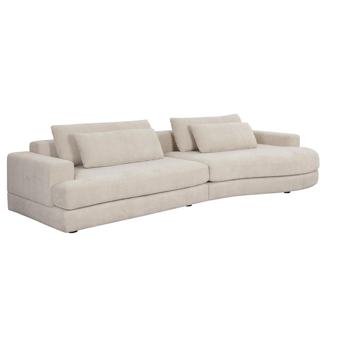 Baela Sofa - Danny Cream | Bone & Brass