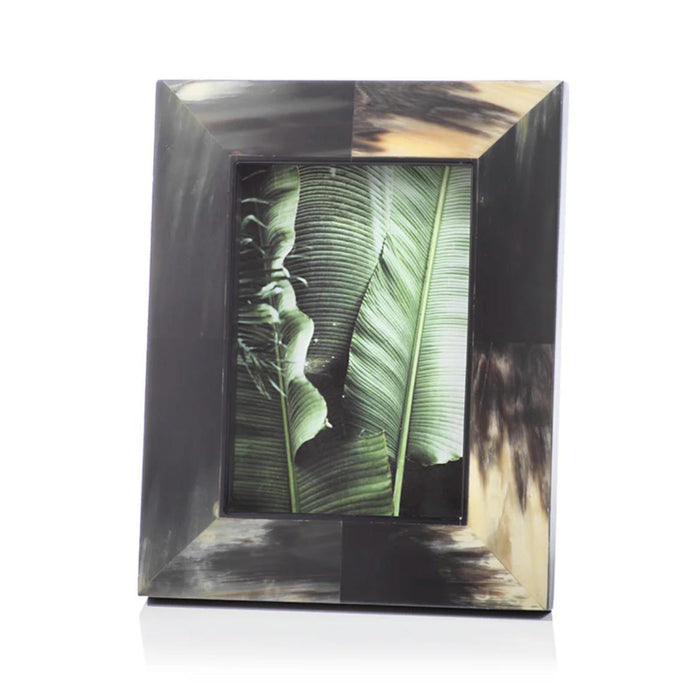 Bali Black Horn Photo Frame 5x7 | Bone & Brass
