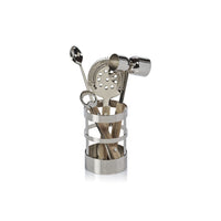 Bayeux Stainless Steel 5-Piece Bar Tool Set | Bone & Brass