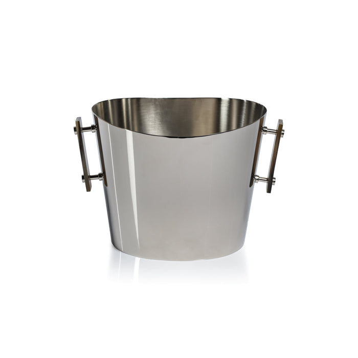 Bayeux Wine Cooler / Ice Bucket Horn Handles | Bone & Brass