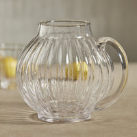 Benoit Bubble Glass Pitcher - Pitcher Detail | Bone & Brass