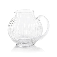 Benoit Bubble Glass Pitcher | Bone & Brass