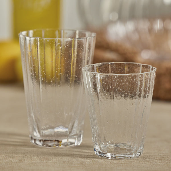 Benoit Bubble Highball Glasses, Set 4 - Glass Detail | Bone & Brass