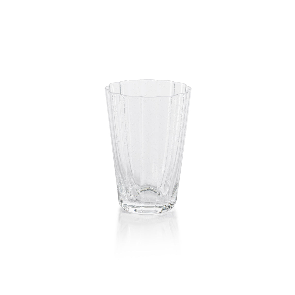 Benoit Bubble Highball Glasses, Set 4 | Bone & Brass