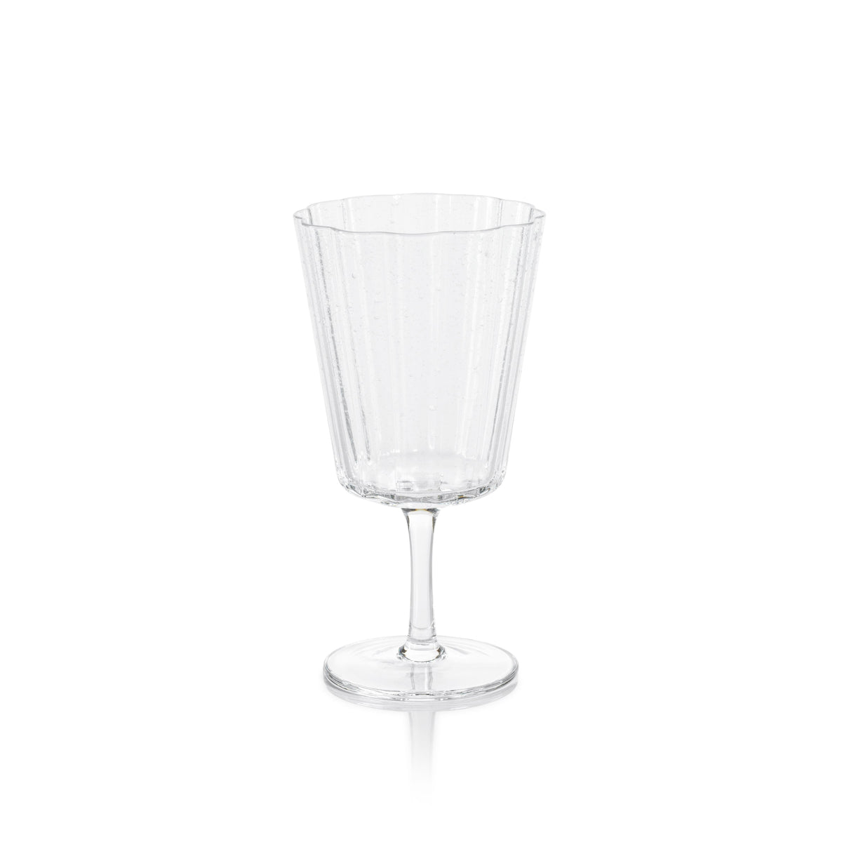 Benoit Bubble Wine Glasses, Set 4 | Bone & Brass