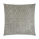 Bergman 24x24 luxury throw pillow with a geometric taupe and white polyester-viscose pattern.