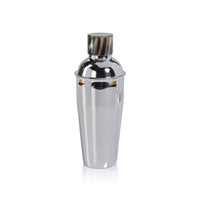 Berkely Stainless Steel Cocktail Shaker, Horn Cap | Bone & Brass