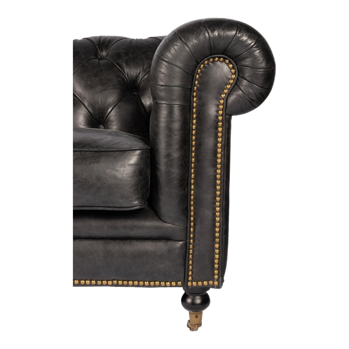 Birmingham Sofa Black - Sofa View | Bone & Brass