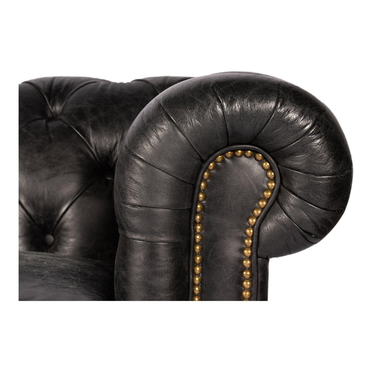 Birmingham Sofa Black - Sofa Detail | Bone & Brass