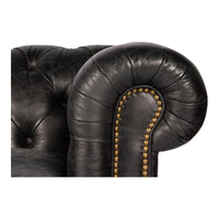 Birmingham Sofa Black - Sofa Detail | Bone & Brass
