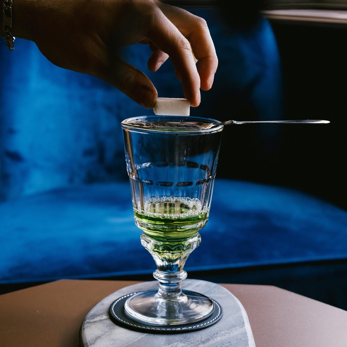 Bistrot Absinth glass Set-6 - Glass Detail | Bone & Brass