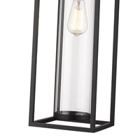 Black Dunbroch Open Frame Outdoor Pendant