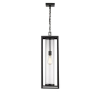 Black Dunbroch Open Frame Outdoor Pendant