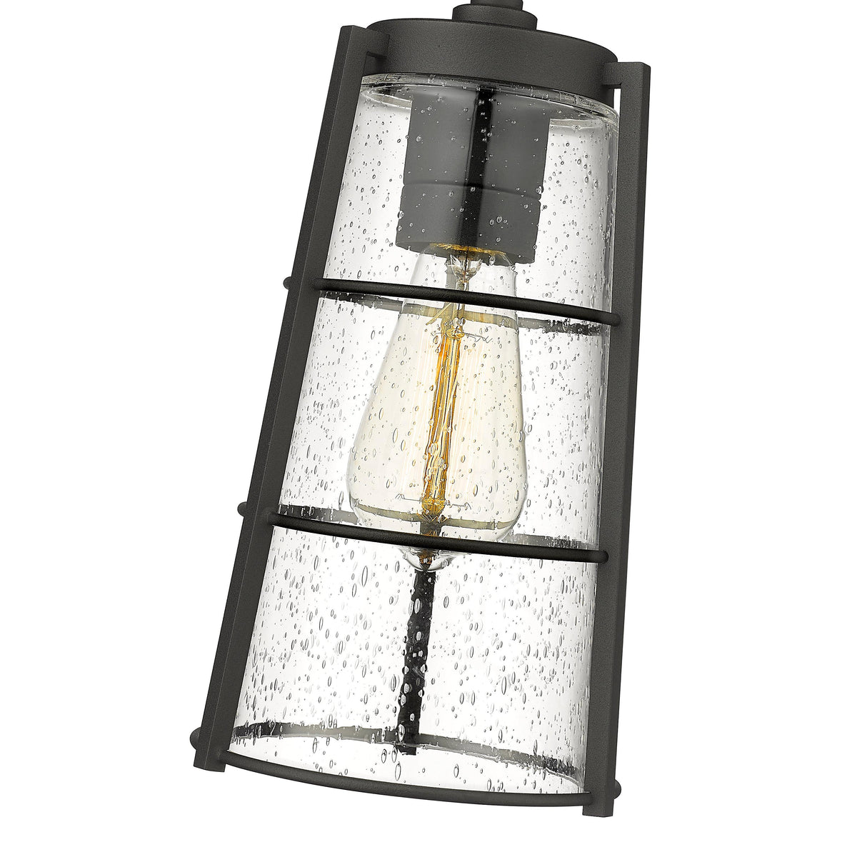 Black Helix Medium Outdoor Pendant