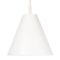 Bluff Outdoor Pendant White - Pendant Detail | Bone & Brass