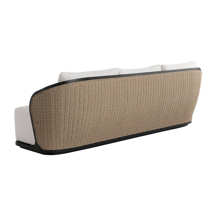 Bora Wicker Outdoor Sofa - Outdoor Sofa Detail | Bone & Brass