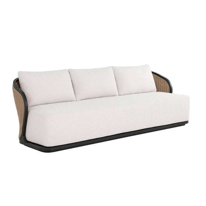 Bora Wicker Outdoor Sofa | Bone & Brass