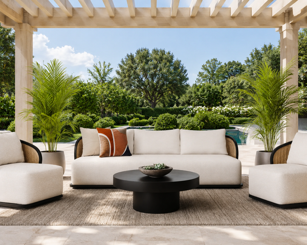 Bora Louis Cream Sofa