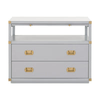 Benji Dove Gray Nightstand
