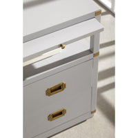 Benji Dove Gray Nightstand