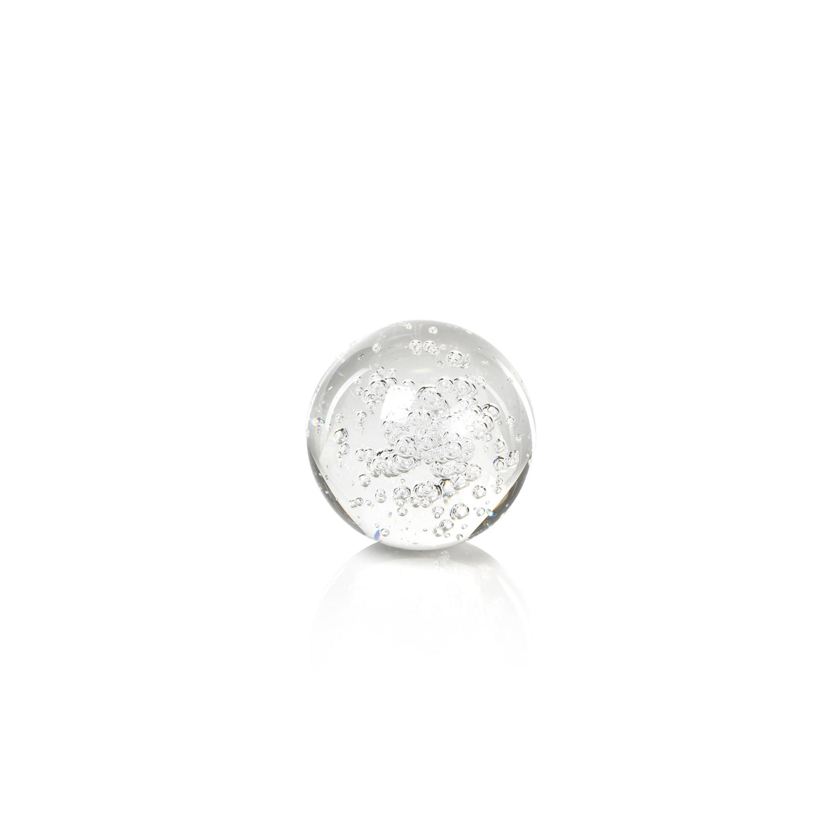 Bubble Crystal Filler Balls - Side View | Bone & Brass