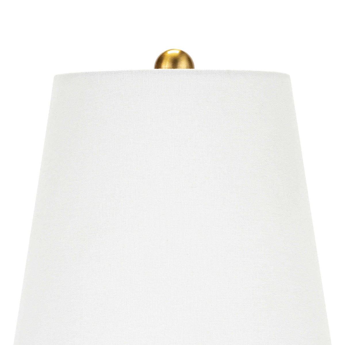 Bulle Crystal Mini Lamp - Lamp Base Detail | Bone & Brass