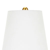 Bulle Crystal Mini Lamp - Lamp Base Detail | Bone & Brass