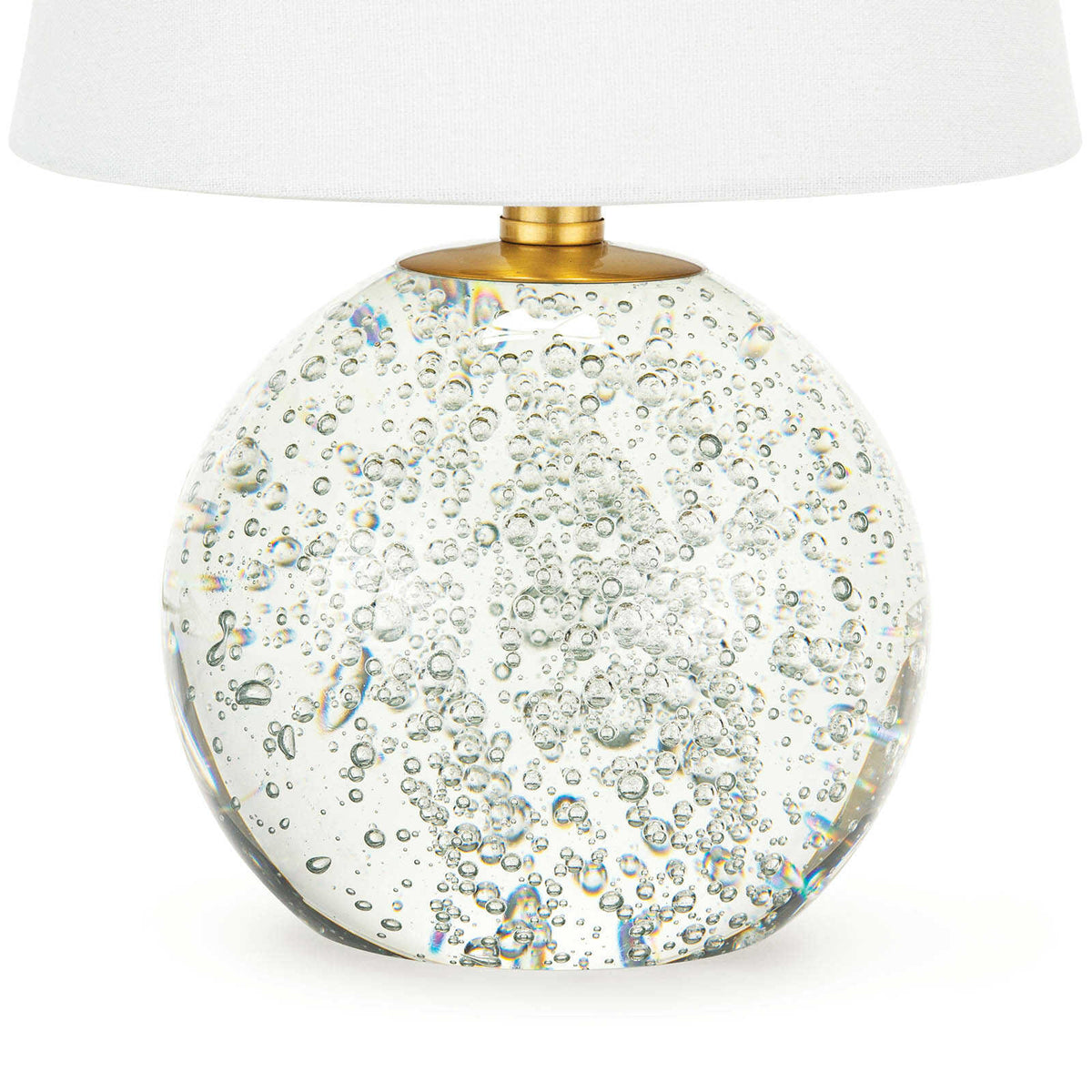 Bulle Crystal Mini Lamp - Lamp View | Bone & Brass