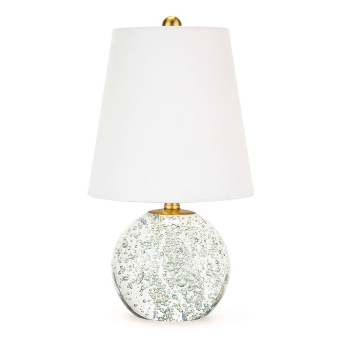 Bulle Crystal Mini Lamp | Bone & Brass