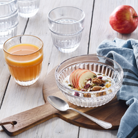 Cédrat Clear Glass Dinner Bowl – Set of 4