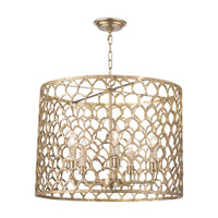 Cabana Chandelier Brass | Bone & Brass