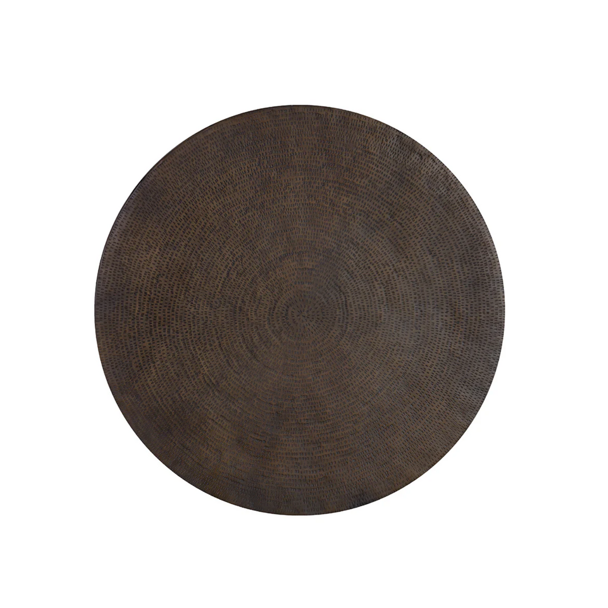 Cale Bronze Aluminum Indoor & Outdoor Coffee Table - Table Detail | Bone & Brass