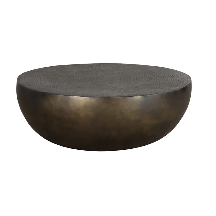 Cale Bronze Aluminum Indoor & Outdoor Coffee Table | Bone & Brass