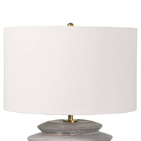 Canyon Ceramic Table Lamp - Lamp Detail | Bone & Brass