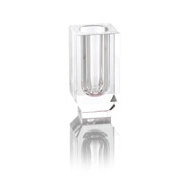 Carrie Crystal Glass Vase | Bone & Brass
