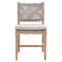 Cassie Taupe Rope Dining Chair, Set of 2 - Patio Chair View | Bone & Brass