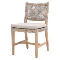 Cassie Taupe Rope Dining Chair, Set of 2 | Bone & Brass