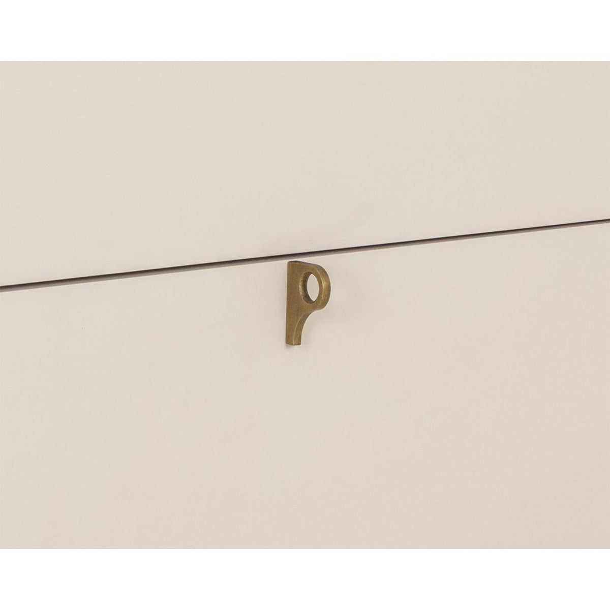 Celine Cream Nightstand - Nightstand View | Bone & Brass