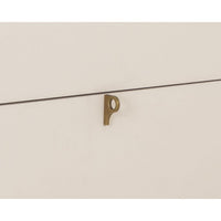 Celine Cream Nightstand - Nightstand View | Bone & Brass