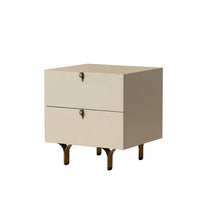 Celine Nightstand Cream | Bone & Brass