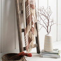 Chamonix Brown & Cream Throw - Throw Detail | Bone & Brass