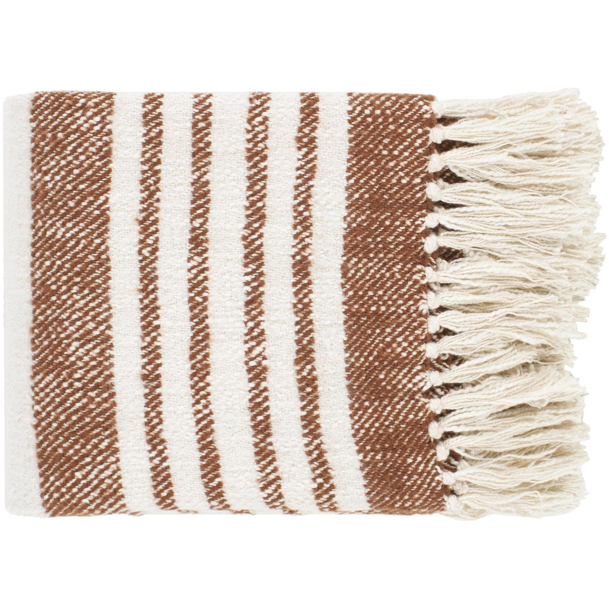 Chamonix Brown & Cream Throw | Bone & Brass