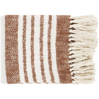 Chamonix Brown & Cream Throw | Bone & Brass