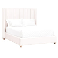 Conrad Cream Velvet Upholstered Bed