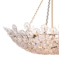 Charlotte Chandelier - Chandelier Close Up | Bone & Brass