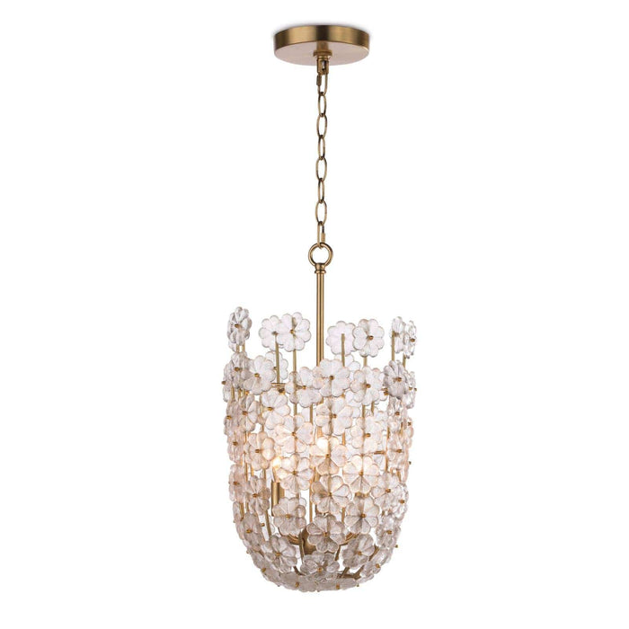 Charlotte Pendant | Bone & Brass