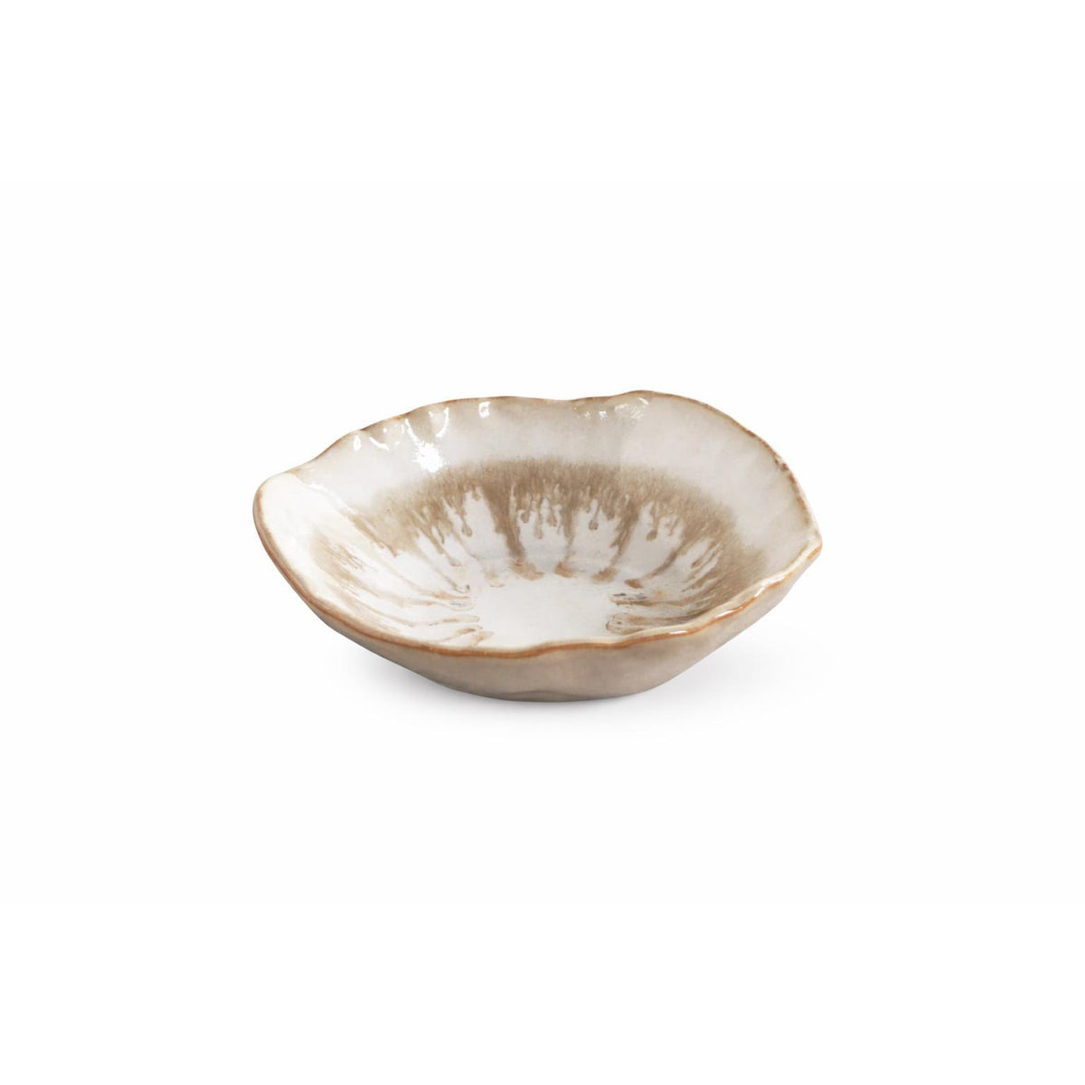 Ceramic Beige Chiara Cereal Bowl Set of 4 | Bone & Brass